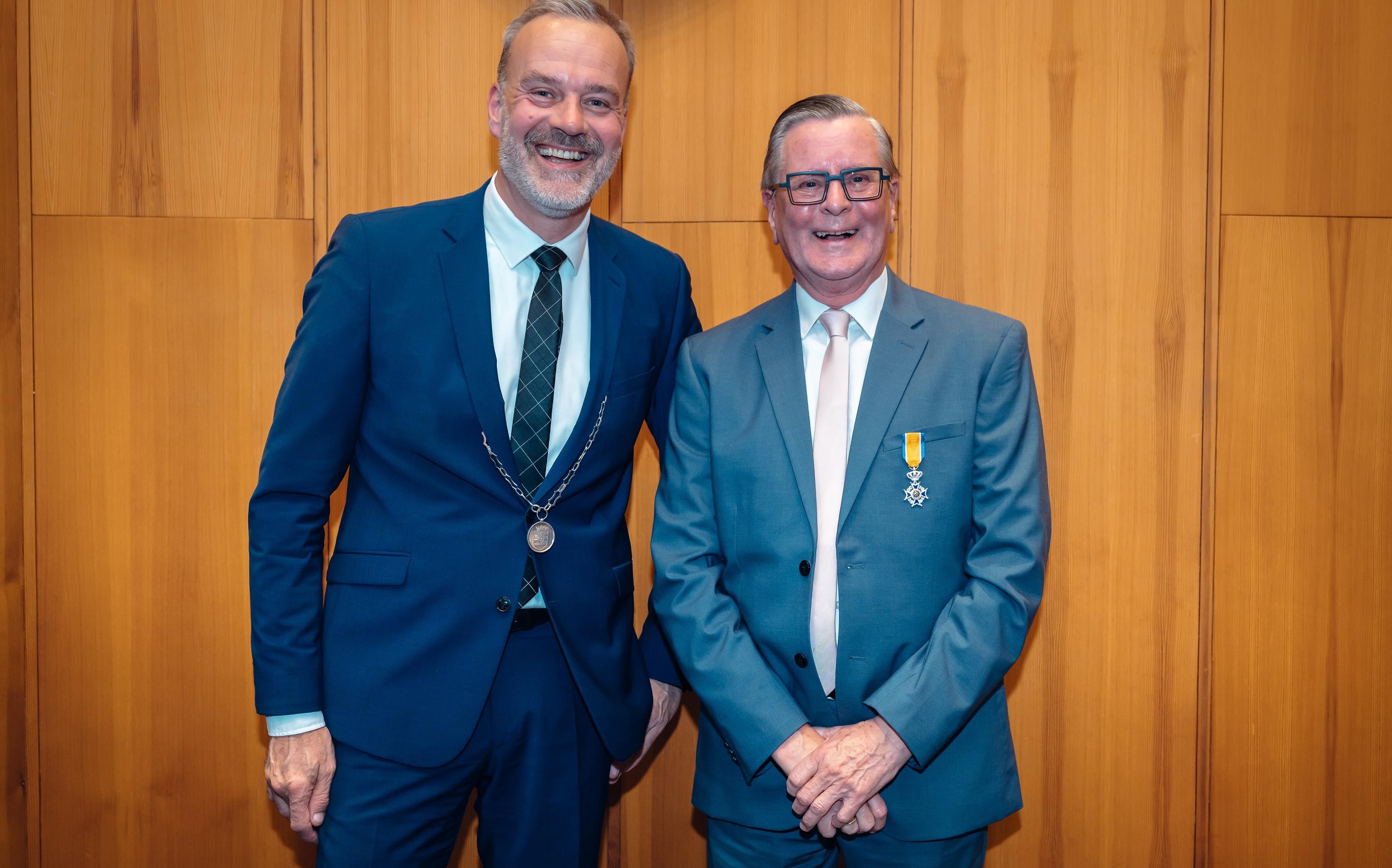 Koninklijke onderscheiding voor Klaas Pals. Inwoner van Stadskanaal is